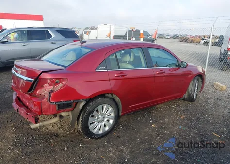 2014 Chrysler 200 Lx из США, поврежденный, VIN 1C3CCBAG2EN136852